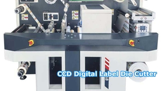 La etiqueta del CCD Digital muere cortador